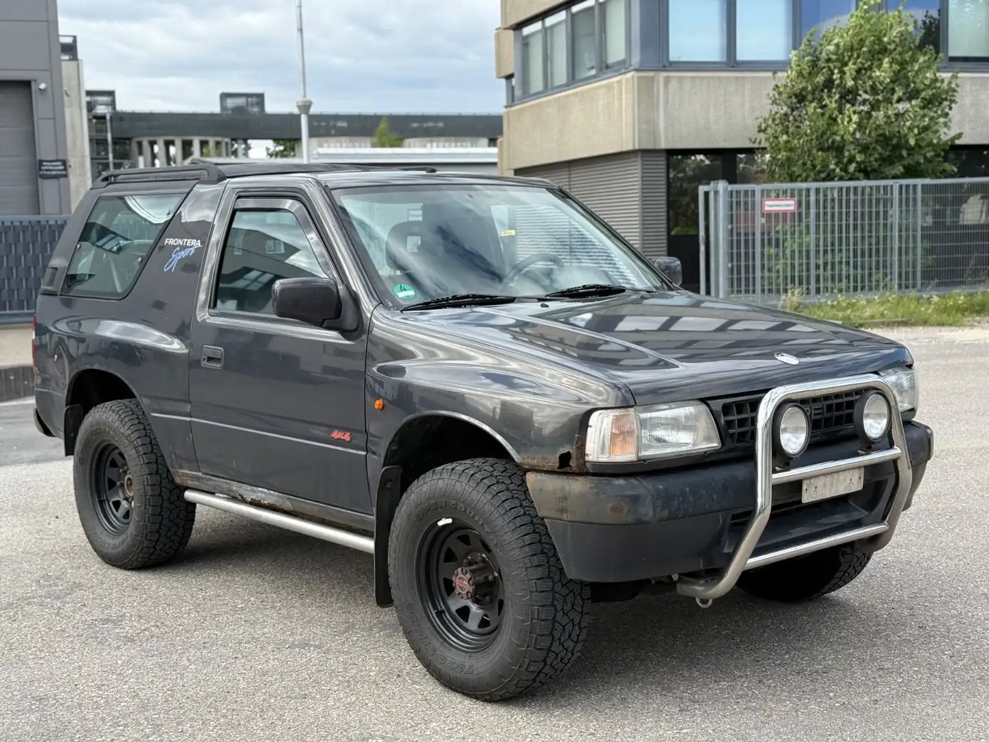 Opel Frontera Sport 2.0 Cabrio Klima Leder Sitzhzg Noir - 2