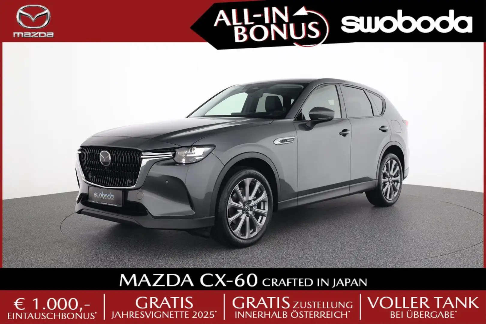 Mazda CX-60 3.3L D200 AT EXC-LINE CON/DRI/COM Grau - 1