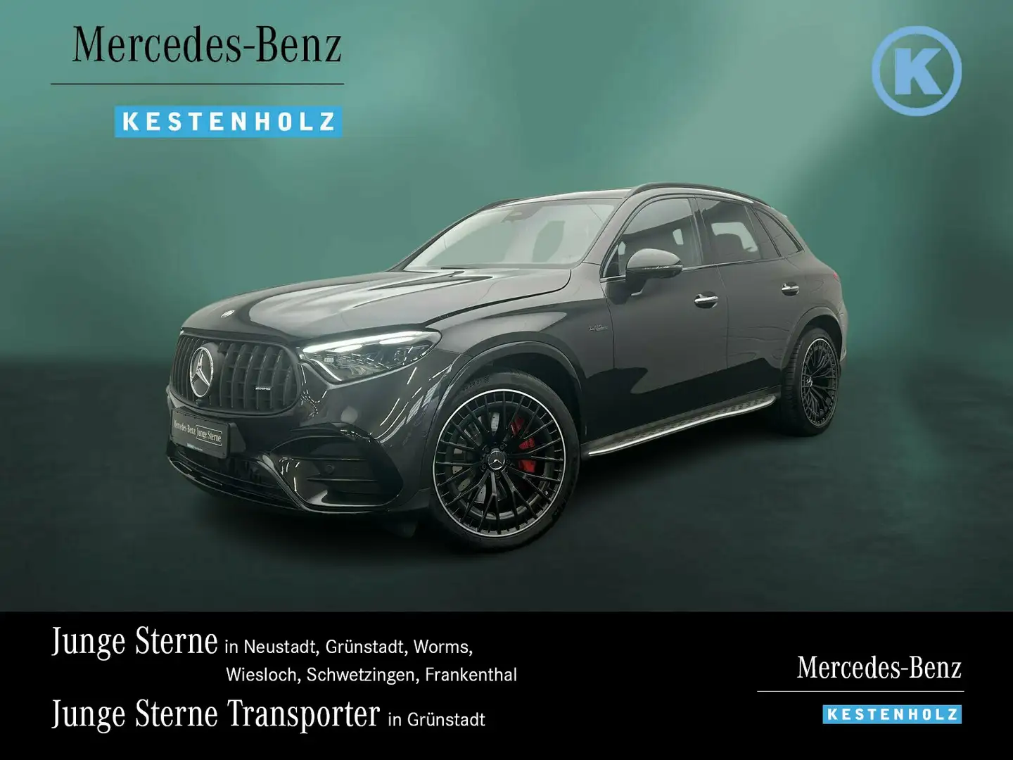 Mercedes-Benz GLC 43 AMG GLC 43 4M NIGHT+PERF-SITZ+STHZ+AHK+PANO+BURM+HUD Gris - 1