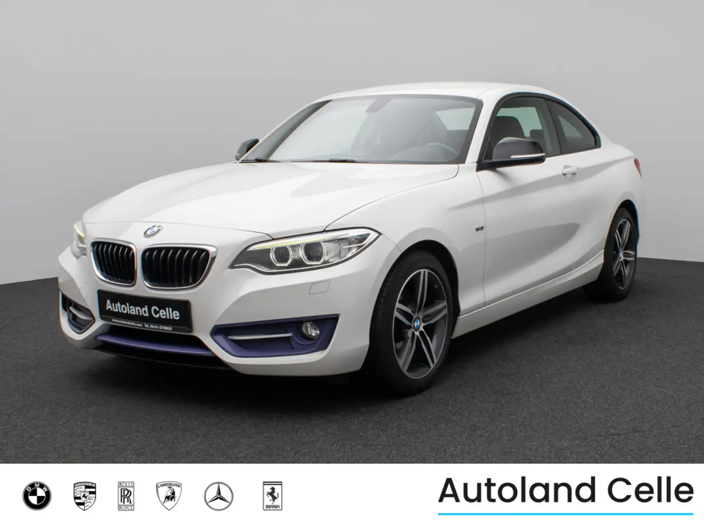 BMW 220 Coupé Sport Line PDChinten HiFi Navi Xenon Bílá - 1