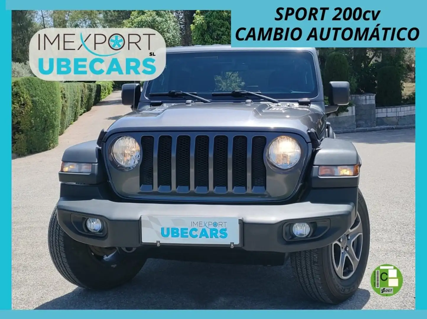 Jeep Wrangler 2.2CRD Sport 8ATX Negro - 1