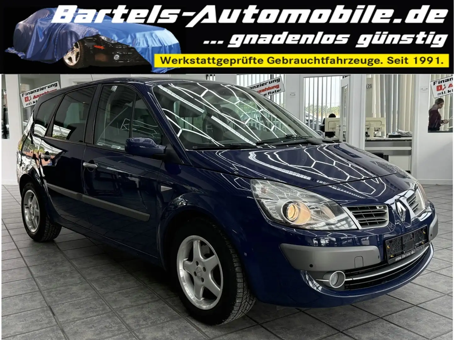 Renault Scenic 1.6 Exception 2009, Leder, Klima Blau - 1