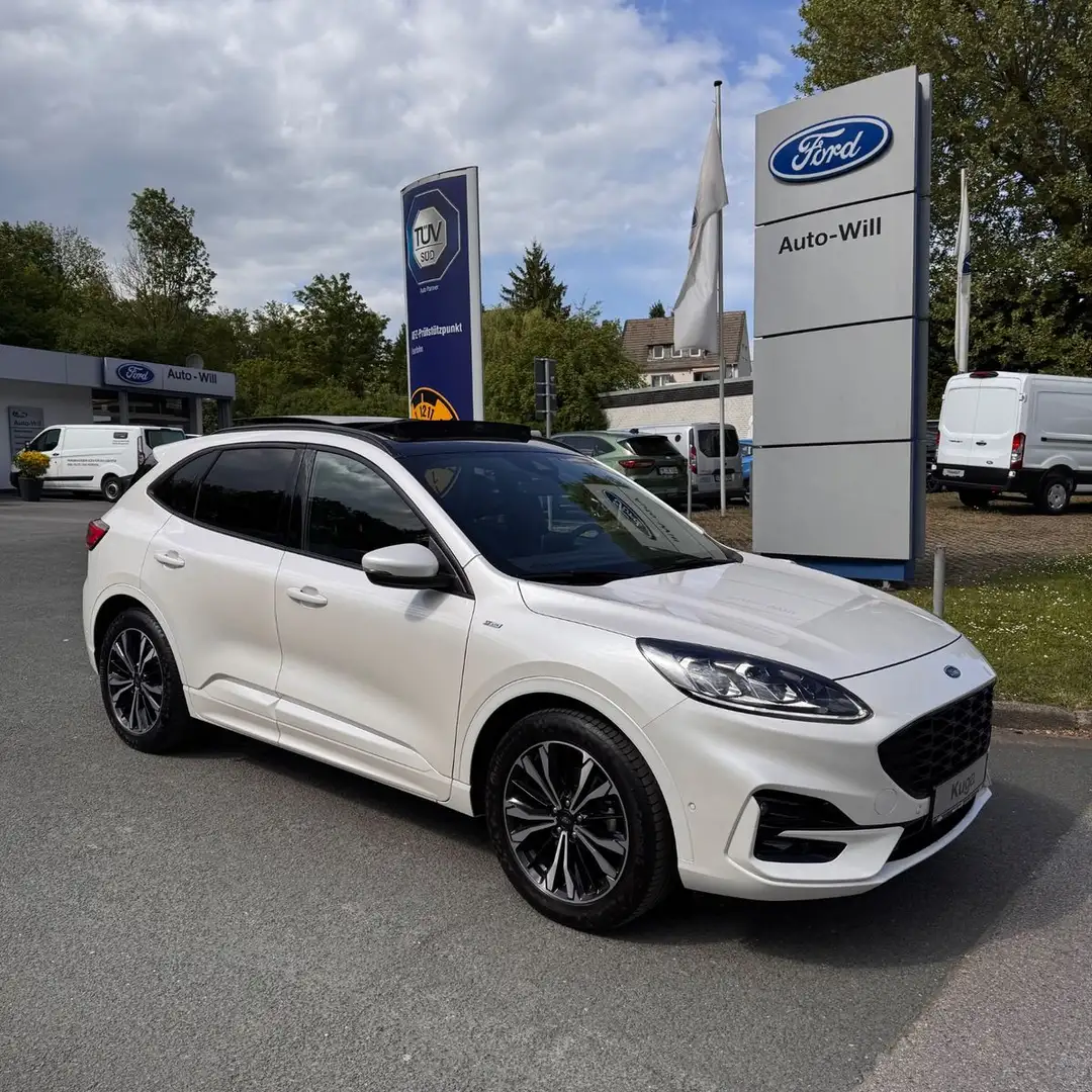 Ford Kuga ST-Line X *PANORAMADACH*19 ZOLL LM FELGEN* Blanc - 1