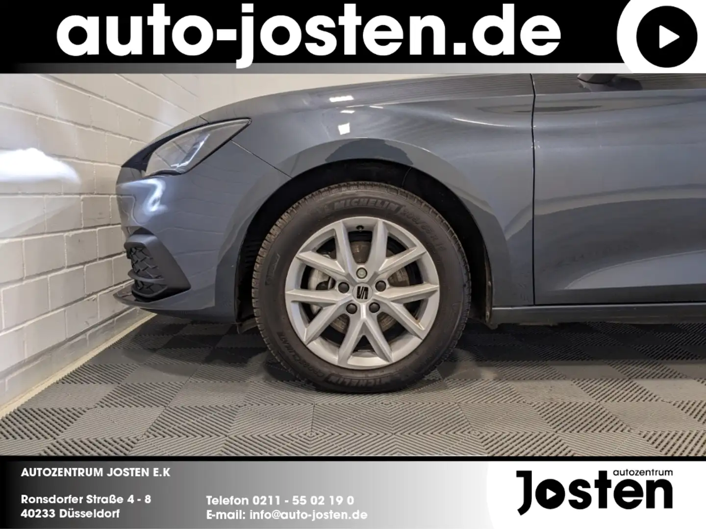 SEAT Leon ST Style 1.0 eTSI DSG Navi LED KAM DAB SHZ Gris - 2