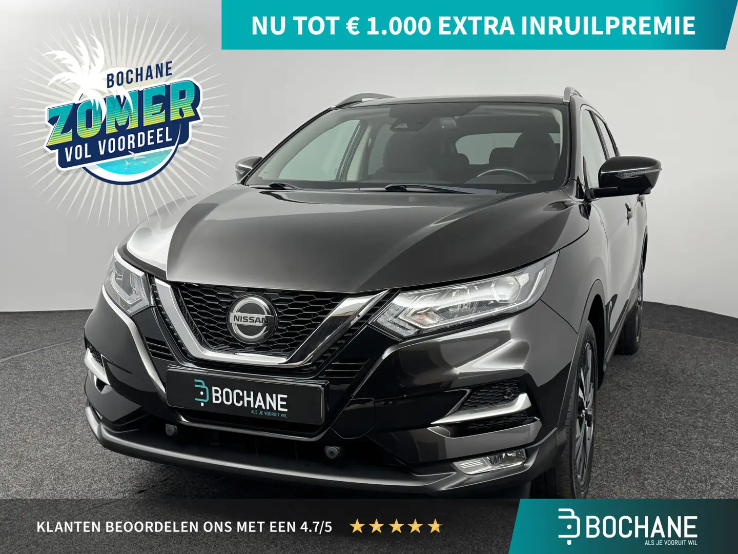 Nissan Qashqai 1.3 DIG-T N-Connecta | Panoramadak | 360° Camera | Noir - 1