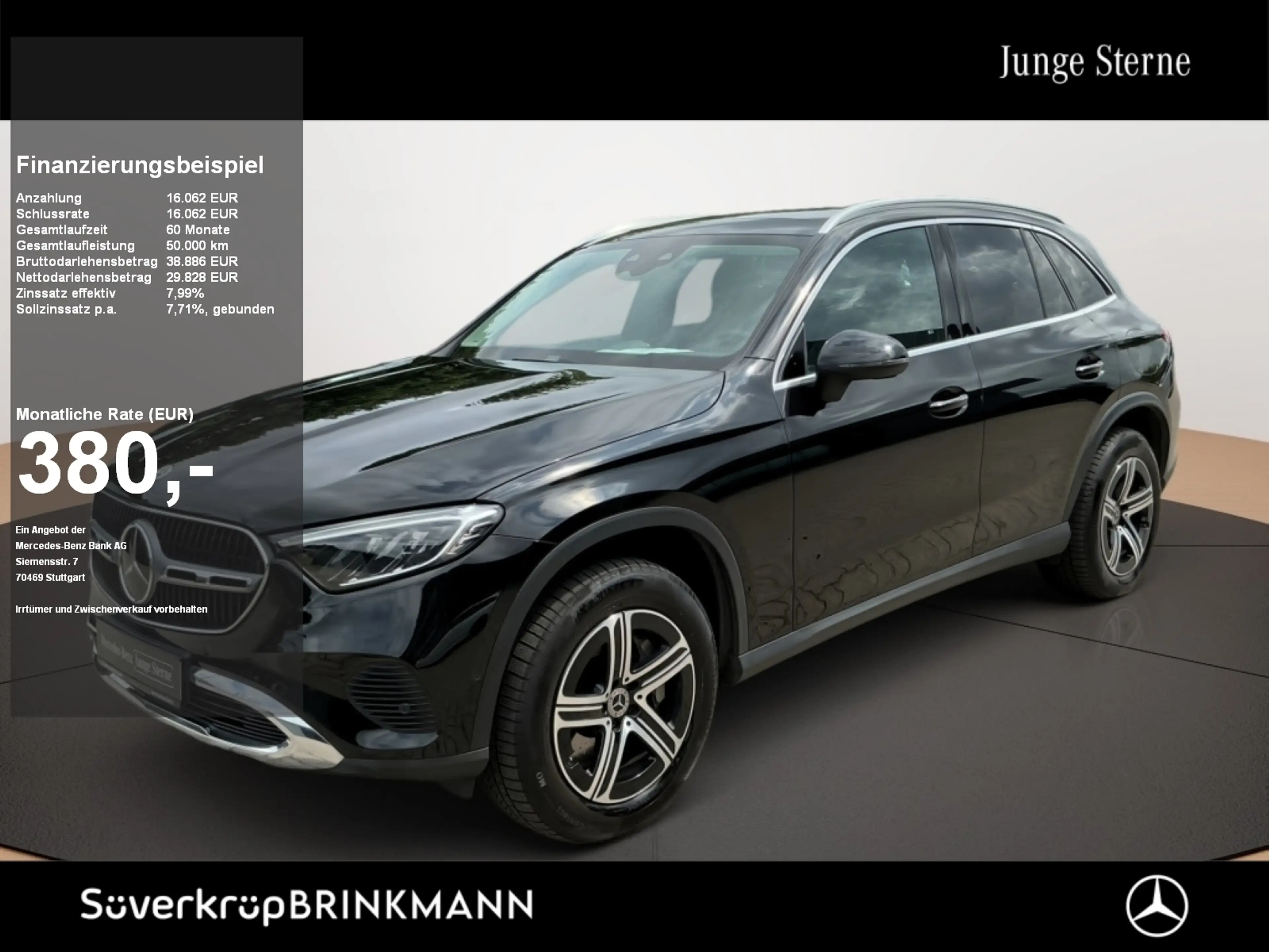 Mercedes-Benz GLC 300 de 4M AVANTGARDE AHK DISTR KAMERA PANO