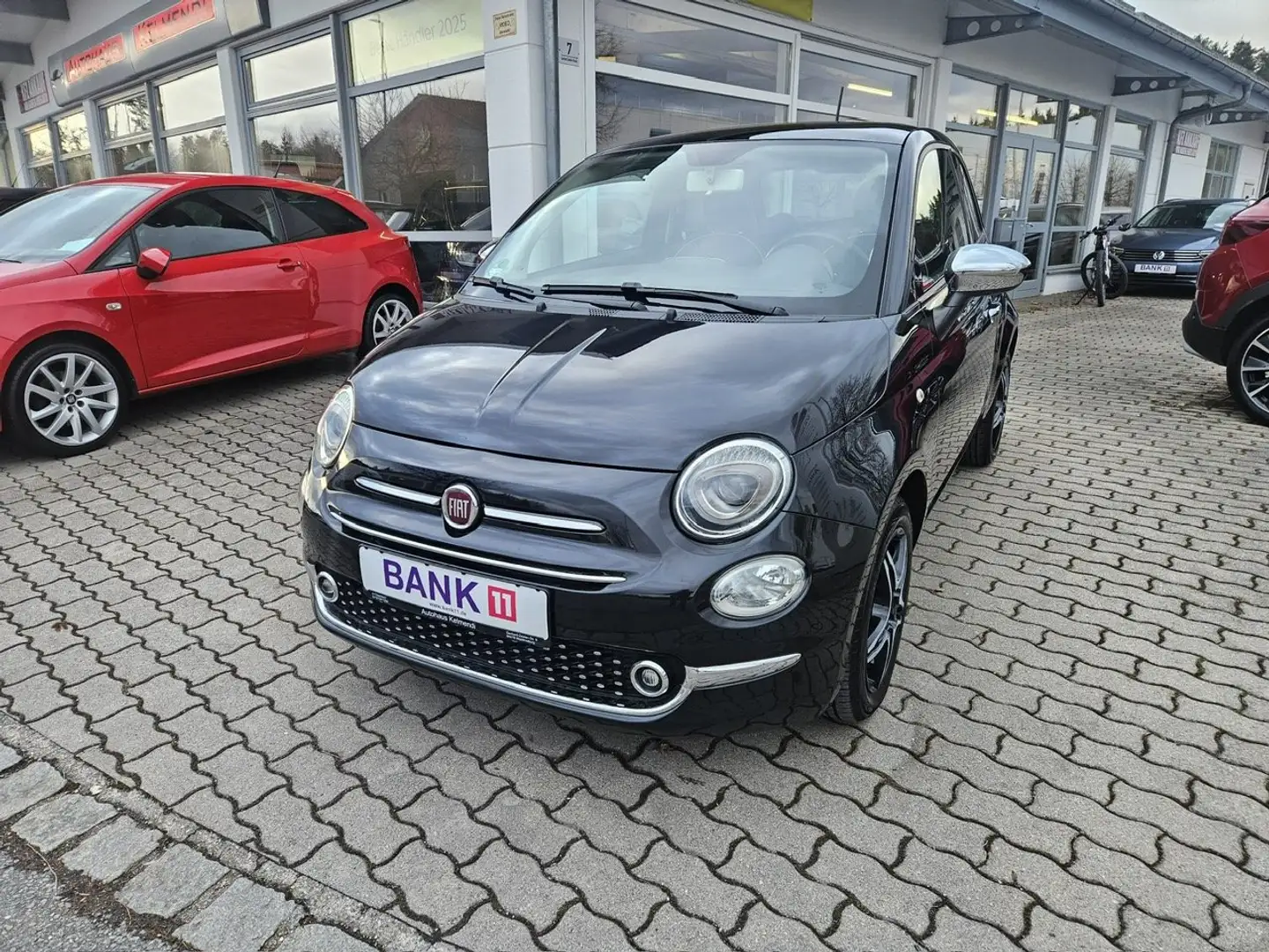 Fiat 500 Lounge - Panorama - Navi - Schwarz - 2