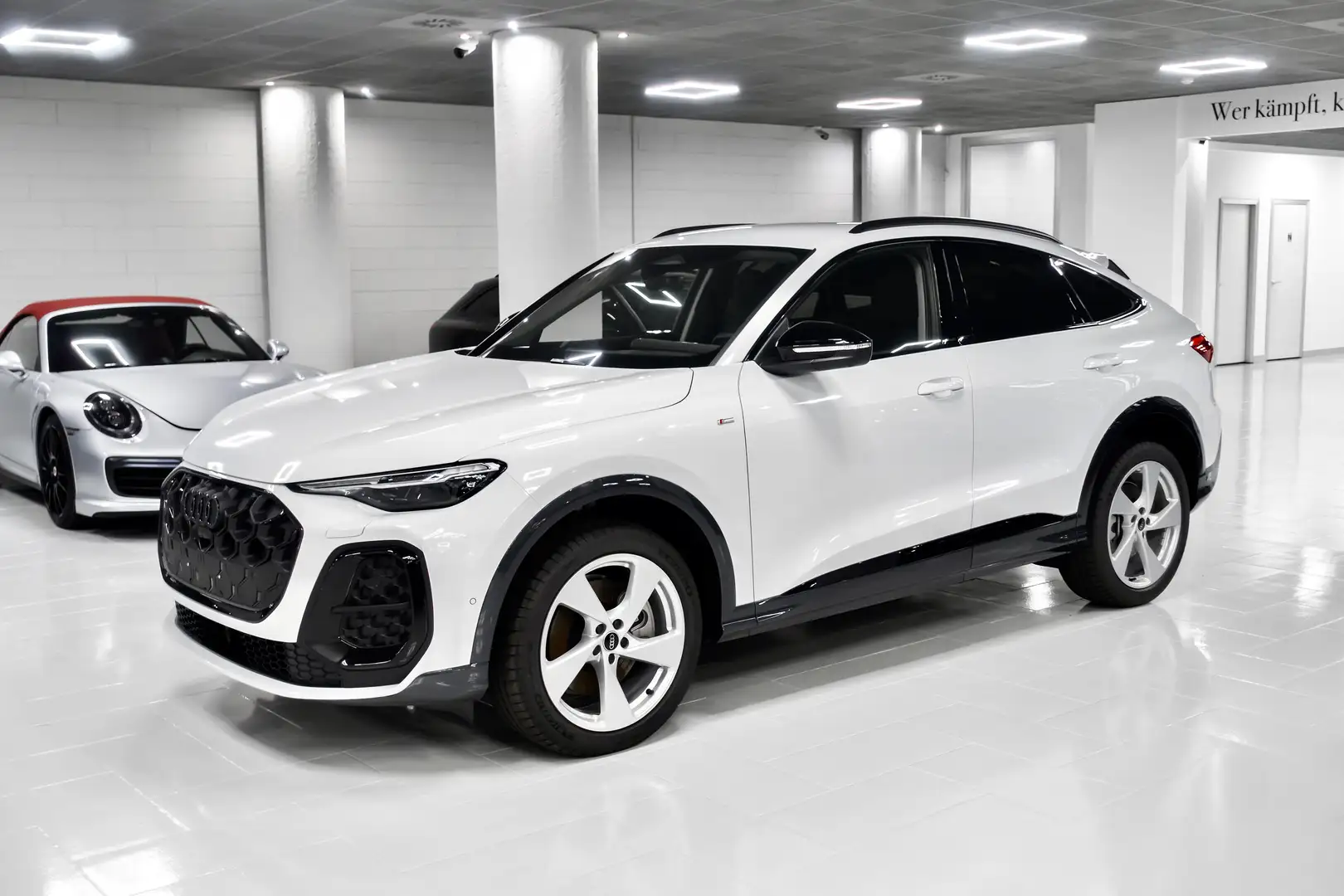 Audi Q5 SPORTBACK S-LINE PELLE GANCIO BLACK LOOK  MATRIX Bianco - 1