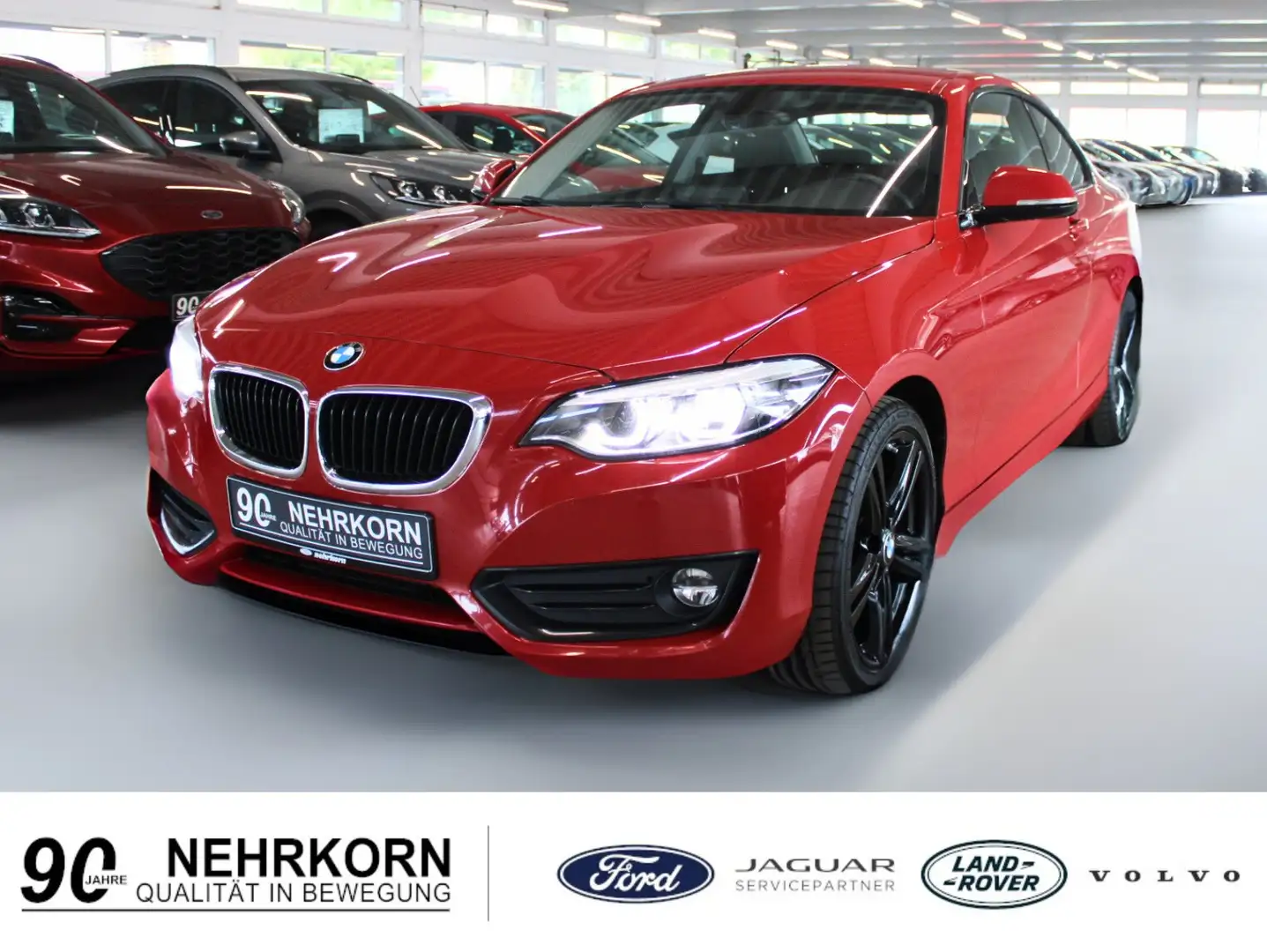 BMW 220 Coupe 220d xDrive Coupe Aut. Advantage NAVI AHK Rouge - 1