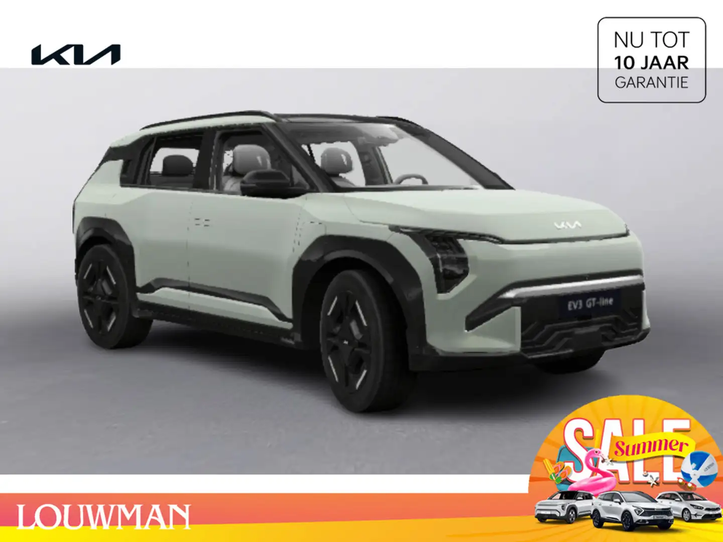 Kia EV3 GT-Line 81.4 kWh Elektrisch FWD Crossover Aventuri Groen - 1