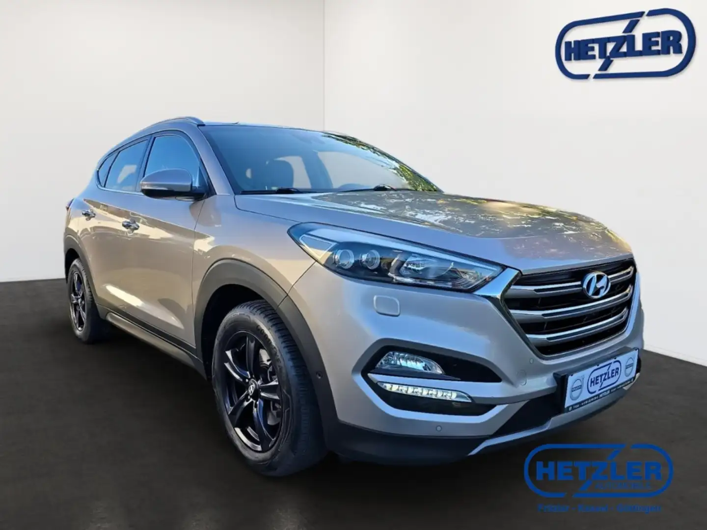 Hyundai TUCSON Premium 4WD Navi Leder Allrad Klimaautom SHZ Rückf Beige - 2