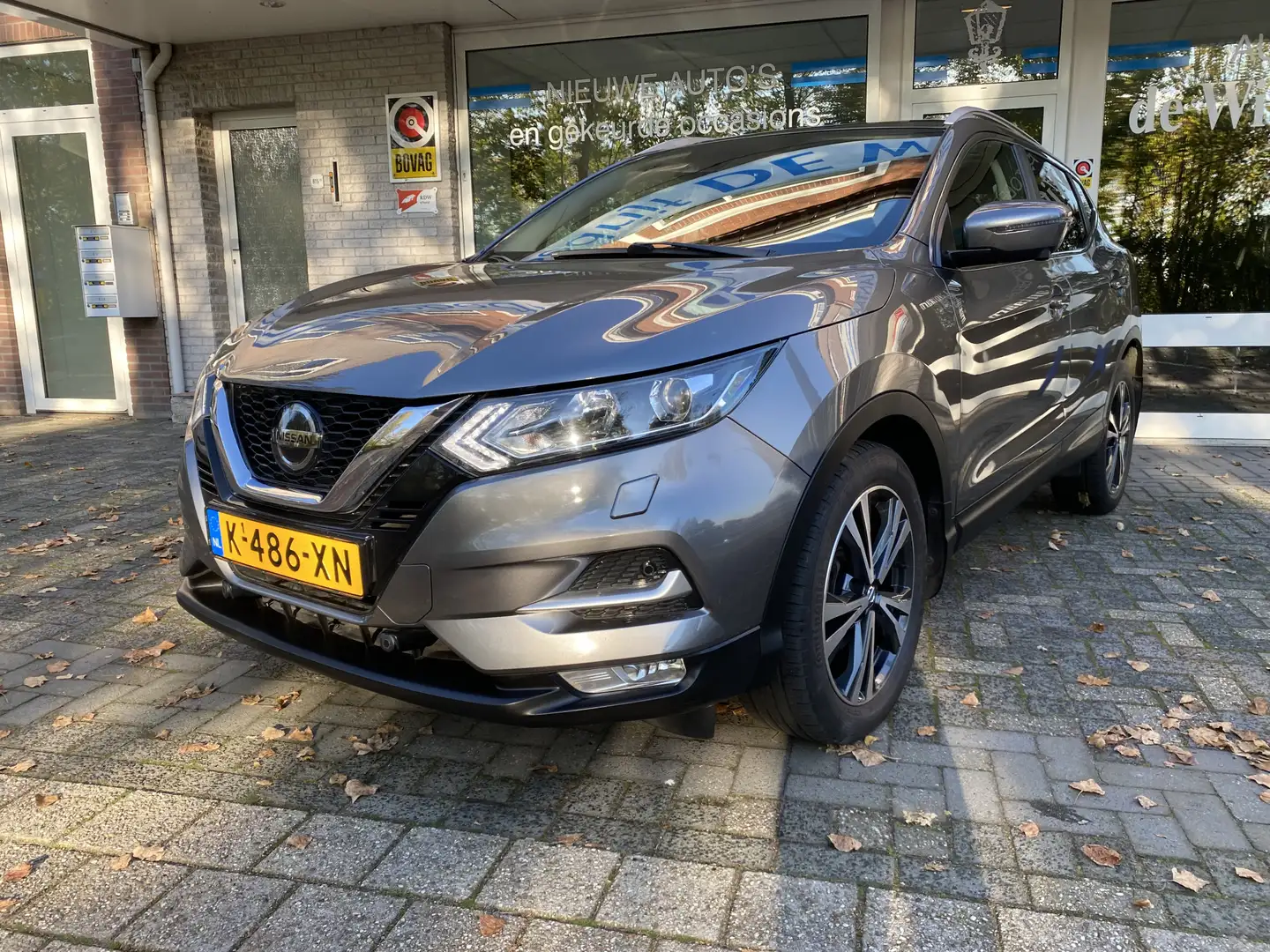 Nissan Qashqai 1.3 DIG-T Tekna Navigatie/Cruisecontr./Panoramadak Grigio - 1