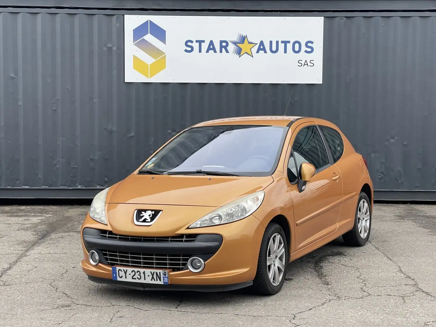 Peugeot 207 207 1.6 HDi 16v 110ch Sport Naranja - 1