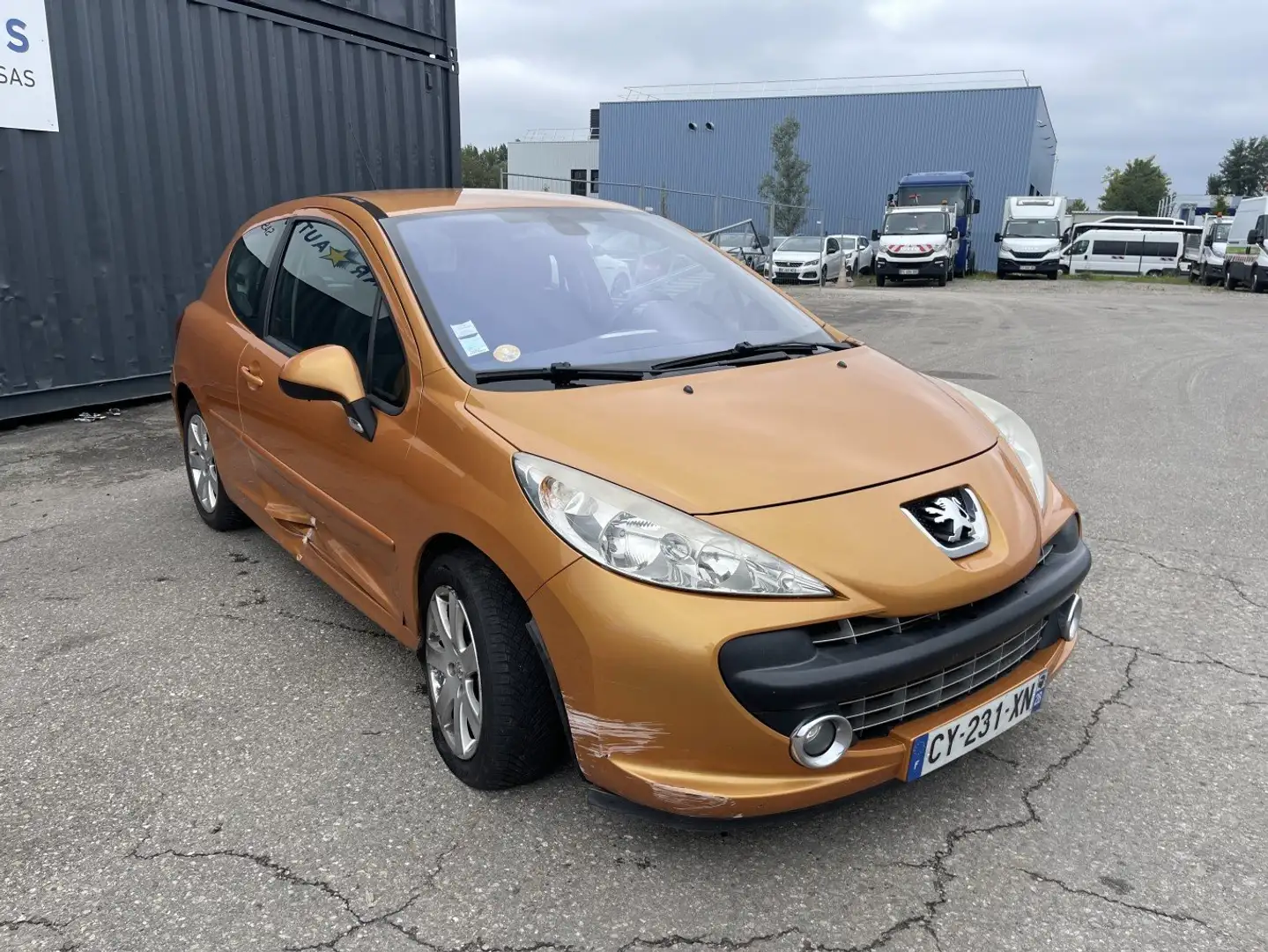 Peugeot 207 207 1.6 HDi 16v 110ch Sport Naranja - 2