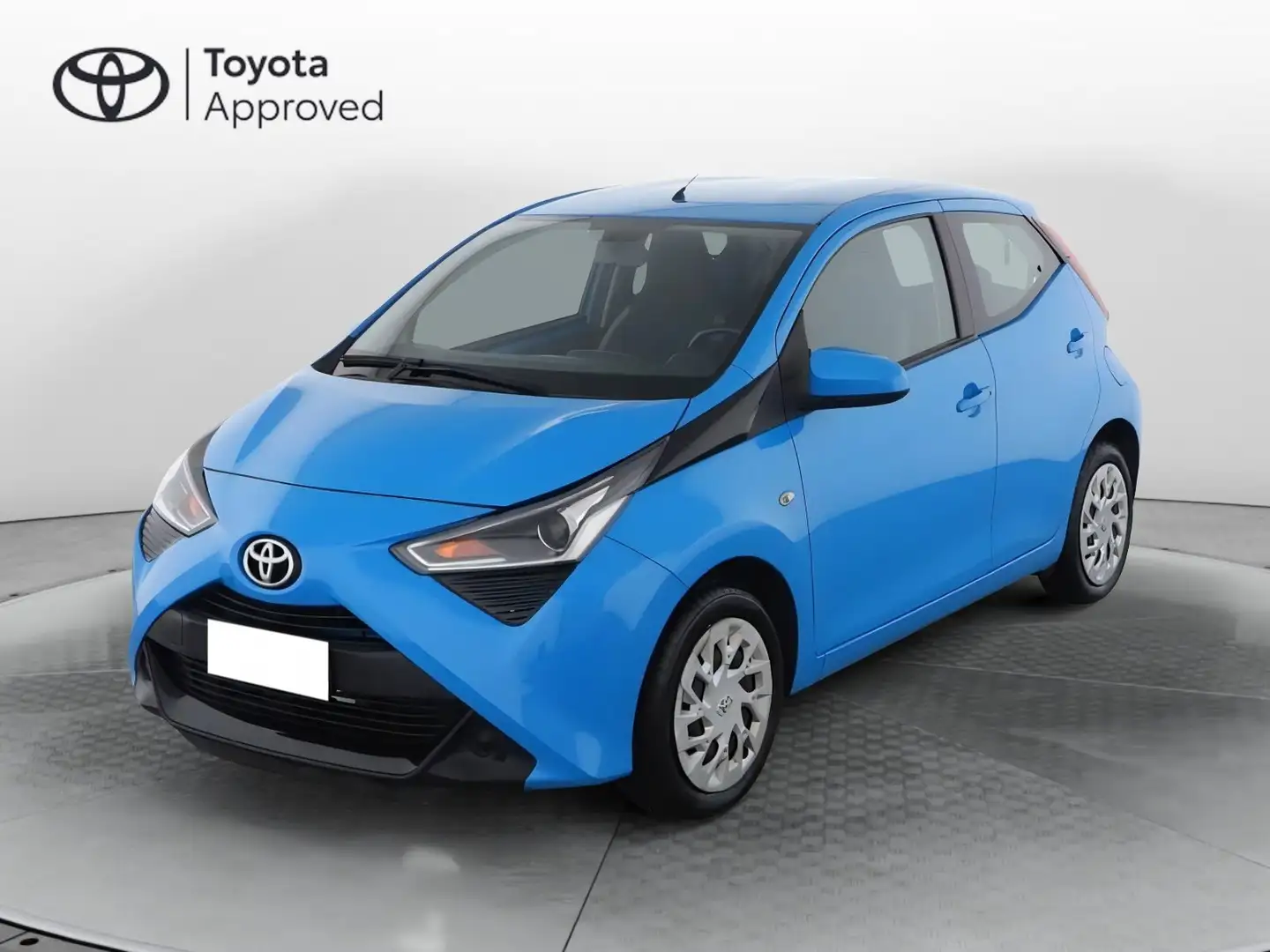 Toyota Aygo Aygo II 2018 5p 5p 1.0 x-cool 72cv Bleu - 1