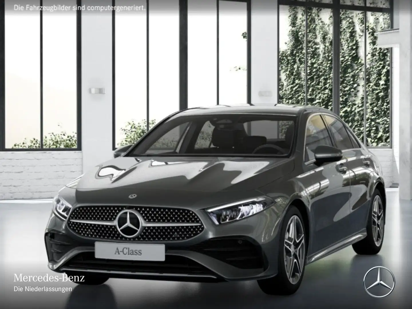 Mercedes-Benz A 200 Lim AMG+LED+KAMERA+TOTW+KEYLESS+7G Grau - 2
