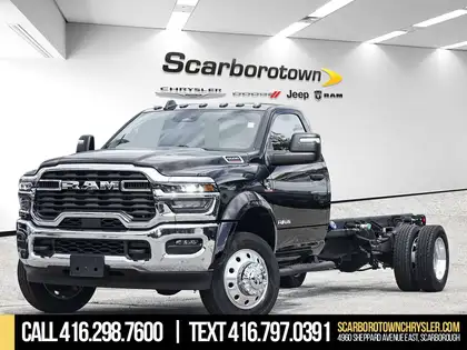 Black 2026 RAM 5500 Chassis   8-Speed Automatic