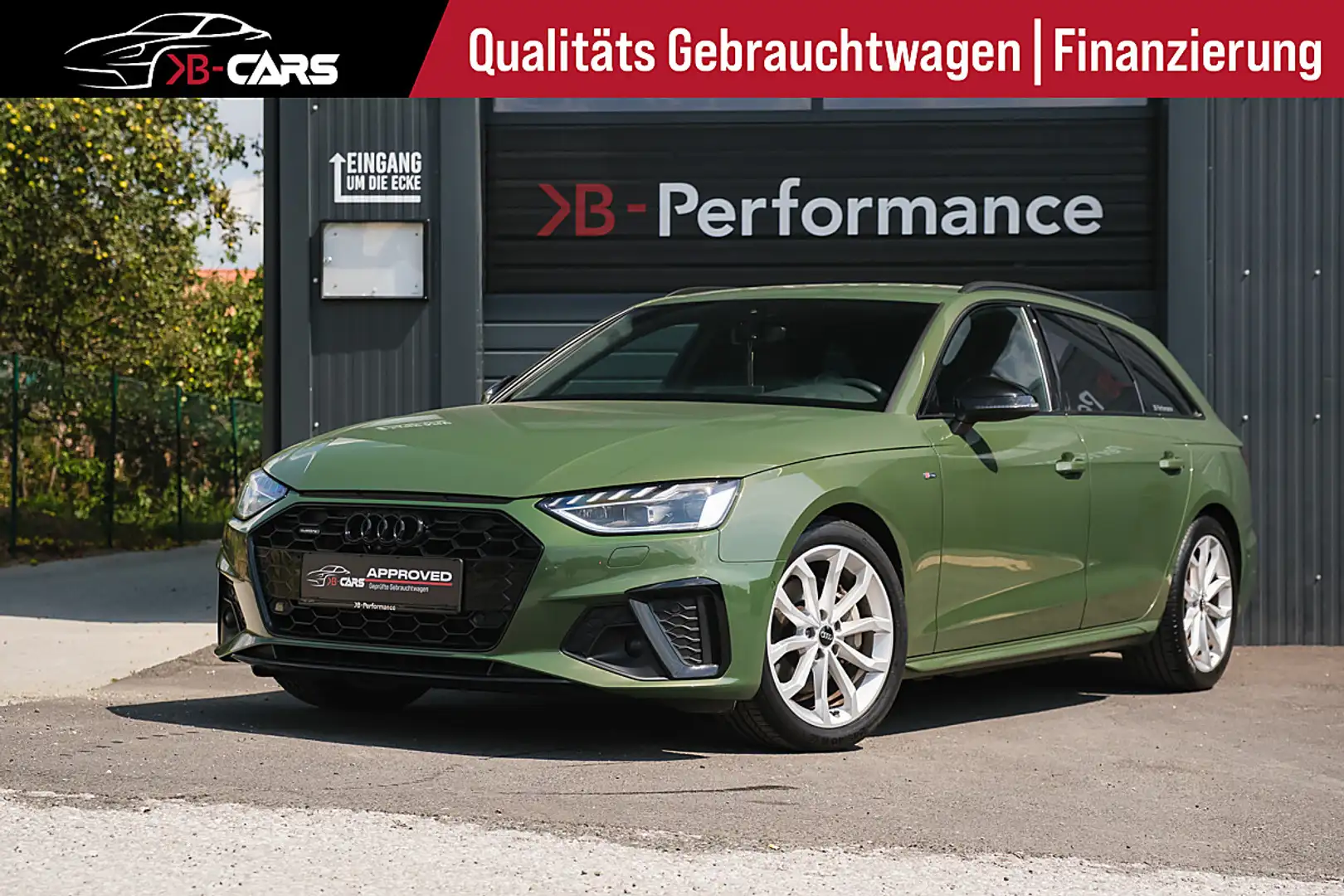 Audi A4 40 quattro 2.0 TDI S line S-TRONIC/LED/MMI/VIRT... Grün - 1