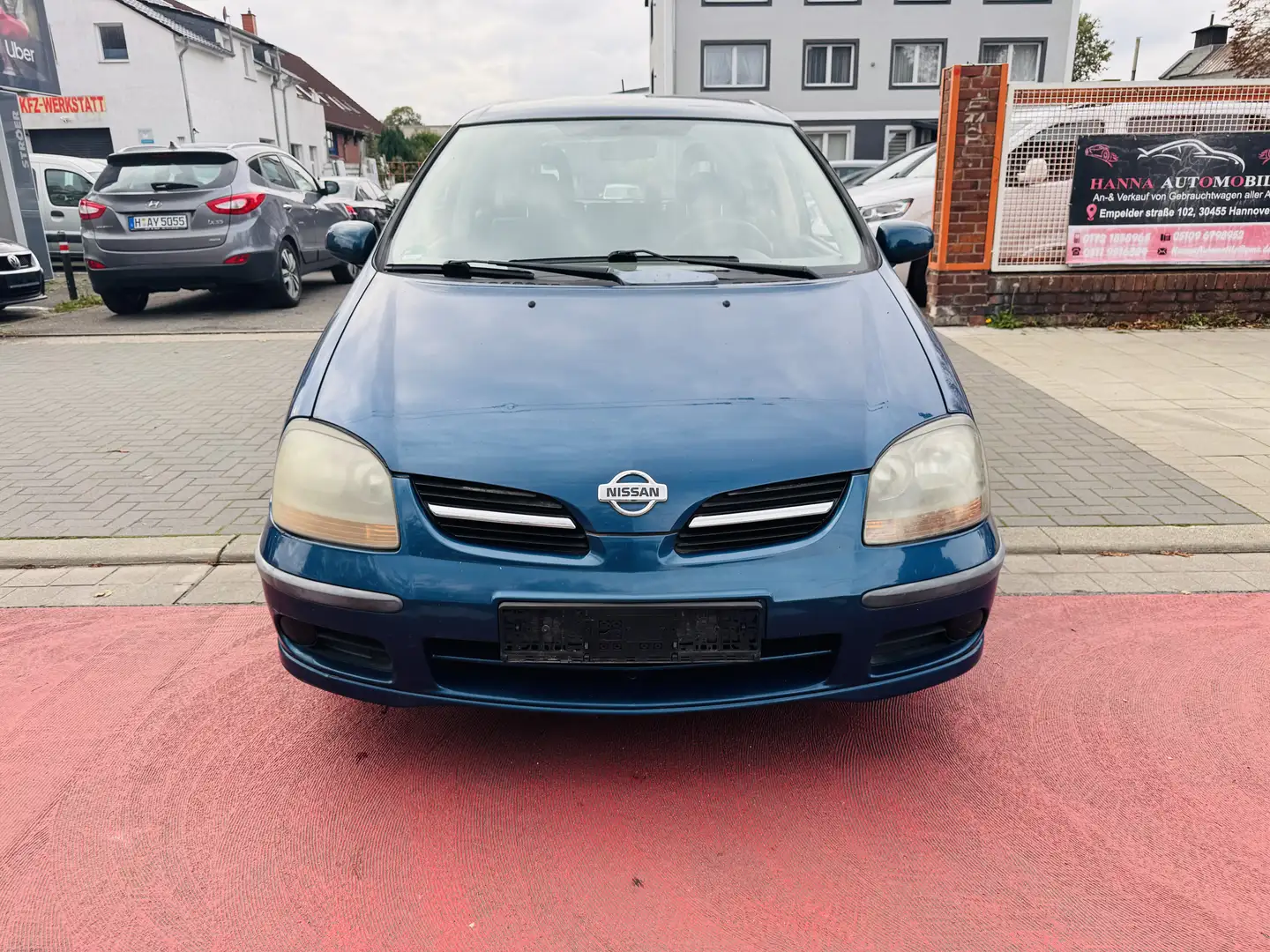 Nissan Almera Tino Basis klima"132000"AHK" Blau - 2
