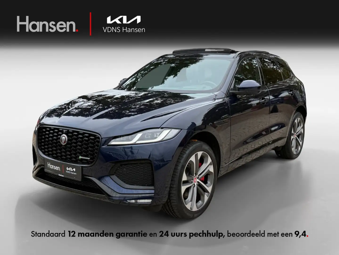 Jaguar F-Pace 2.0 P400e R-Dynamic S I Panoramadak I Meridian I L Blauw - 1