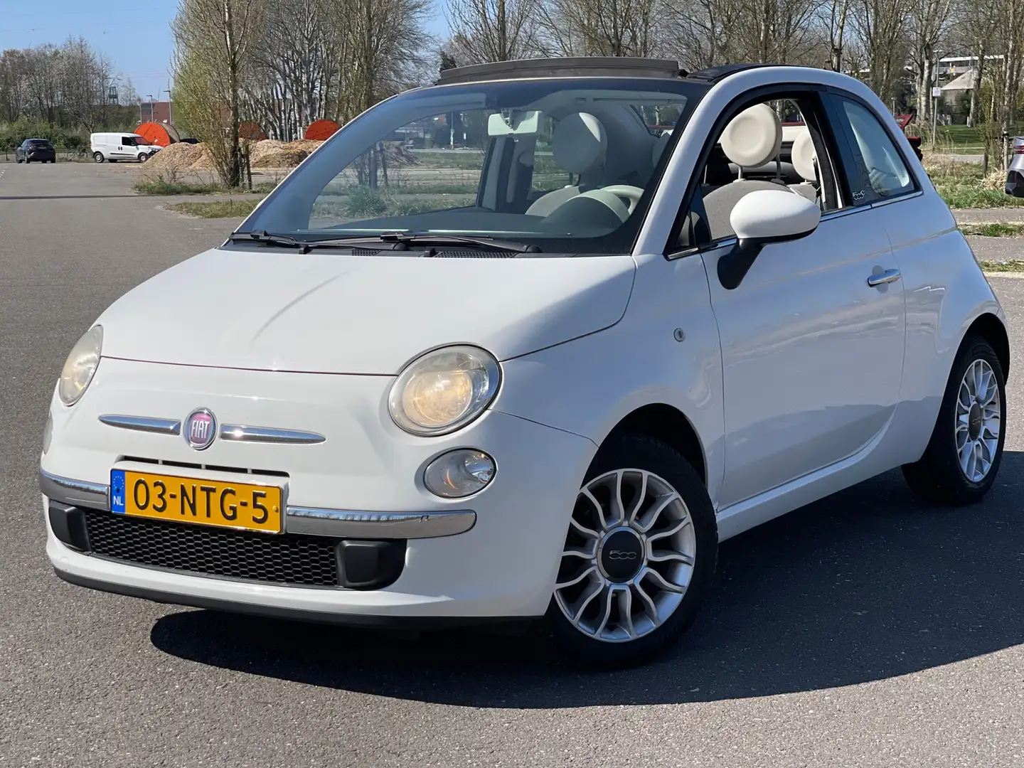 Fiat 500C 1.2 Lounge I AUT I Cabrio I Weiß - 1