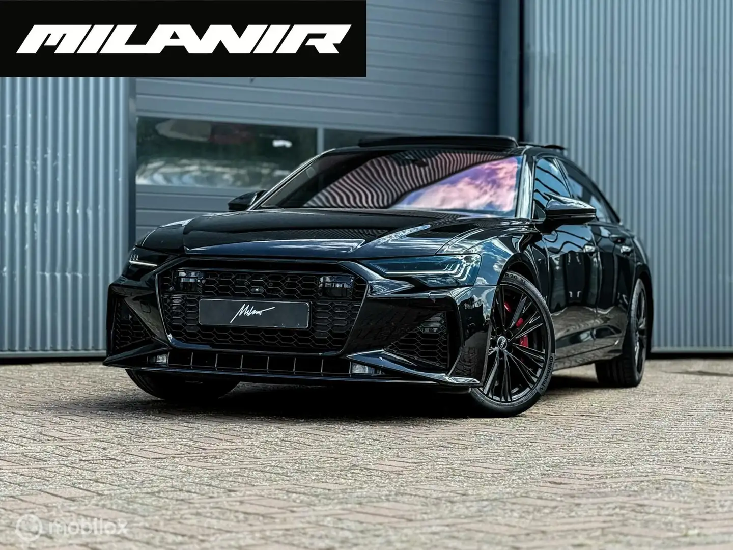 Audi A6 Limousine 55 TFSI quattro S-Line 590pk |RS6 Bodyki Zwart - 1