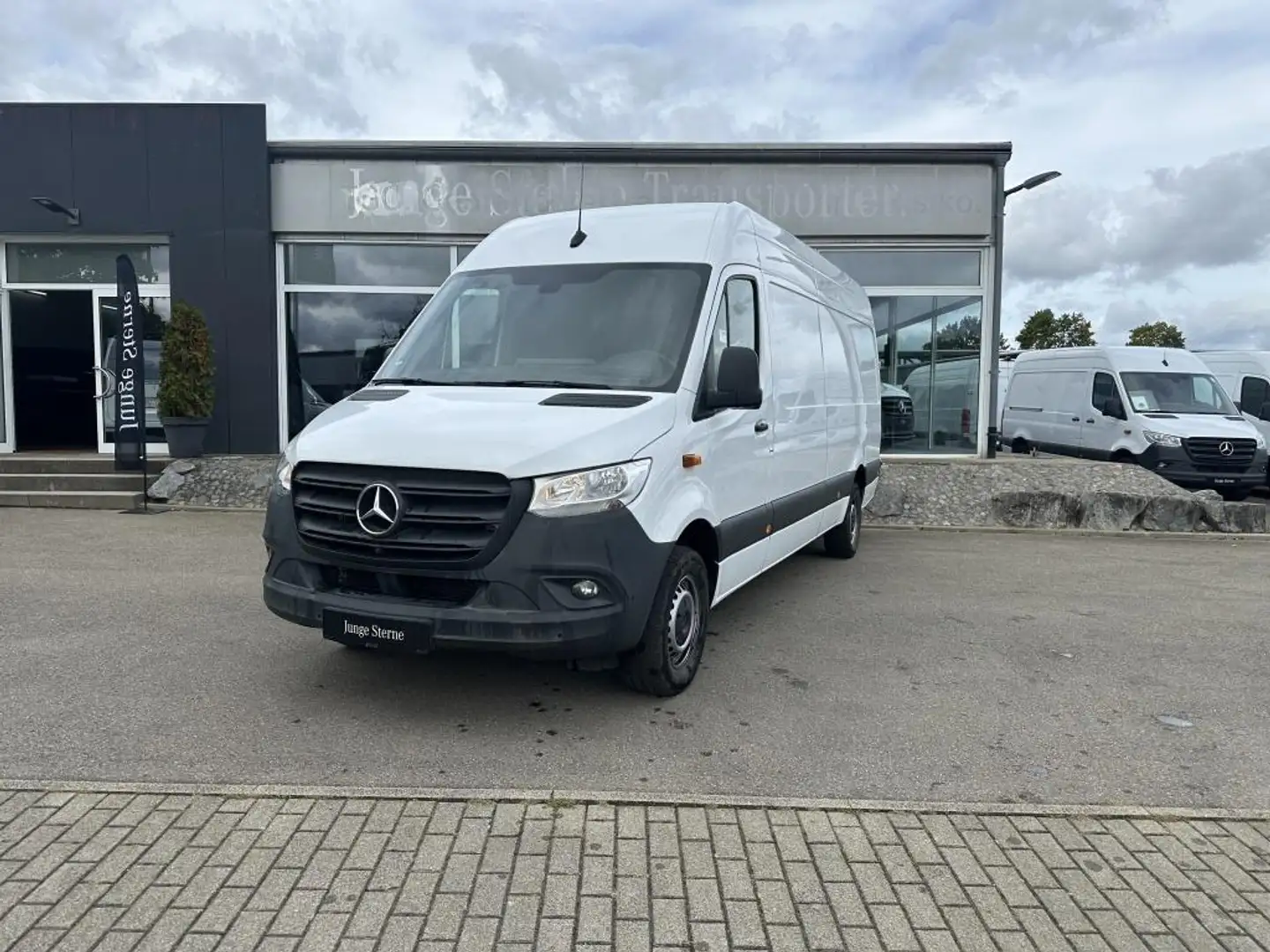 Mercedes-Benz Sprinter 317 CDI KA/L3H2/4325/MBUX/KLIMA/NAVI/360°/TEMPOMAT Blanc - 2