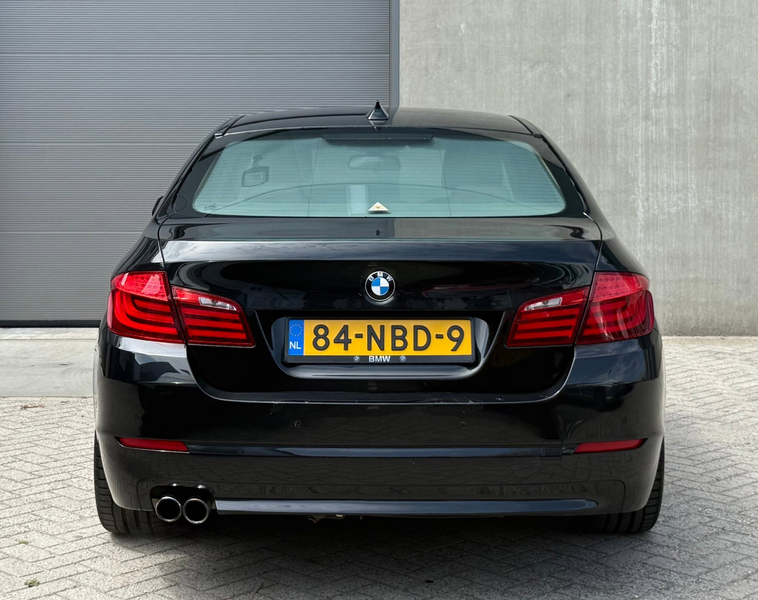 BMW 528 5-serie 528i Zwart 2010 NWE APK|NAP|LEDER|PDC|NAVI — photo 16