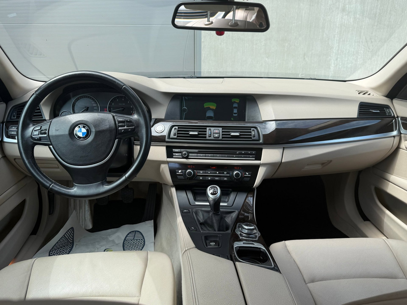 BMW 528 5-serie 528i Zwart 2010 NWE APK|NAP|LEDER|PDC|NAVI — photo 9