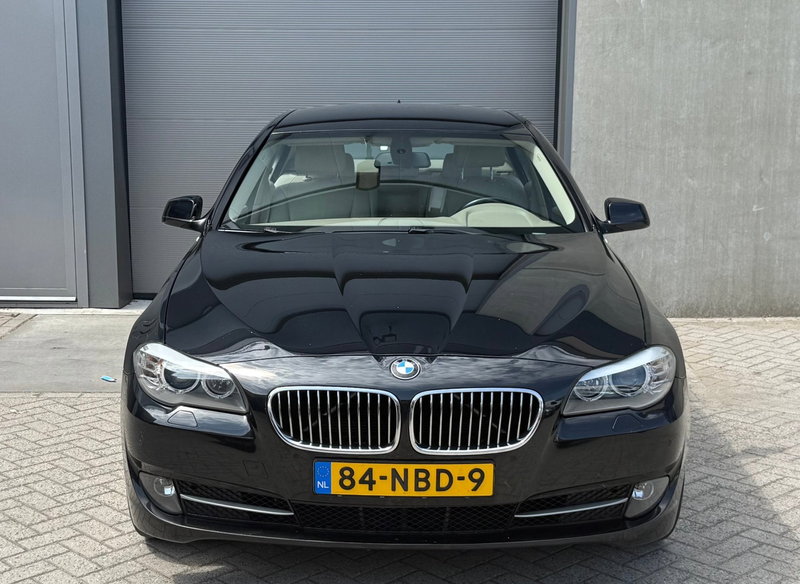 BMW 528 5-serie 528i Zwart 2010 NWE APK|NAP|LEDER|PDC|NAVI — photo 11