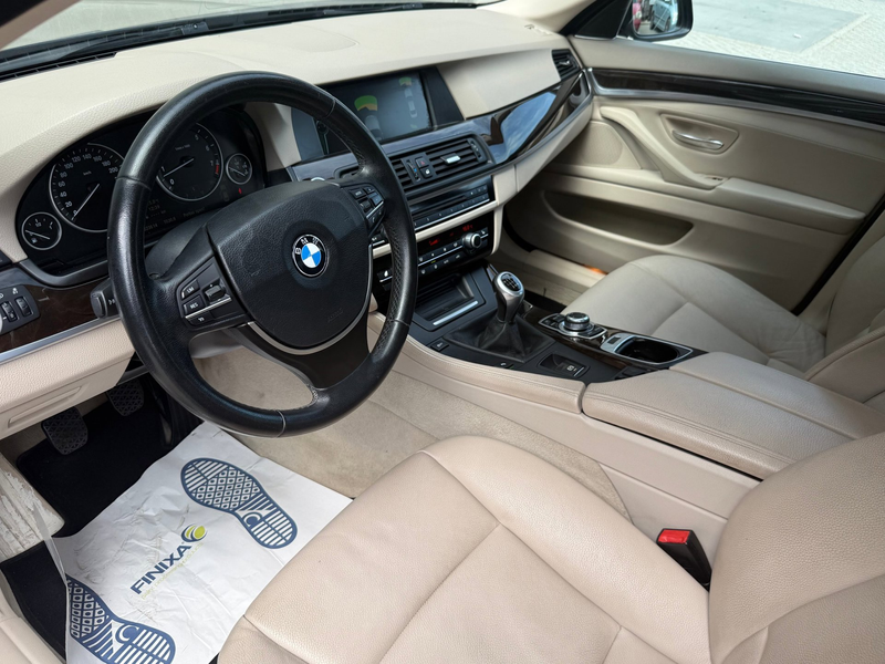 BMW 528 5-serie 528i Zwart 2010 NWE APK|NAP|LEDER|PDC|NAVI — photo 8