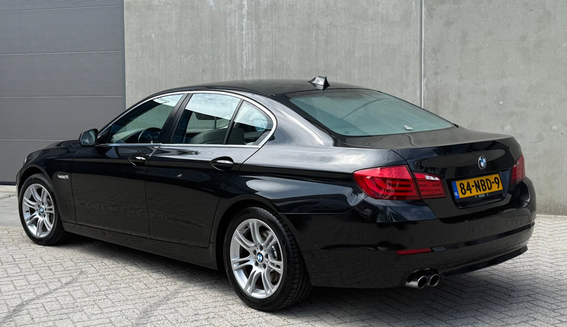 BMW 528 5-serie 528i Zwart 2010 NWE APK|NAP|LEDER|PDC|NAVI — photo 6