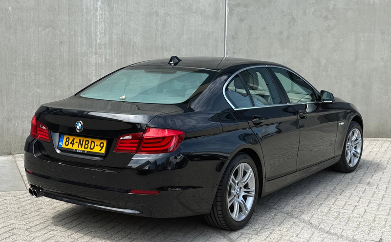 BMW 528 5-serie 528i Zwart 2010 NWE APK|NAP|LEDER|PDC|NAVI — photo 15