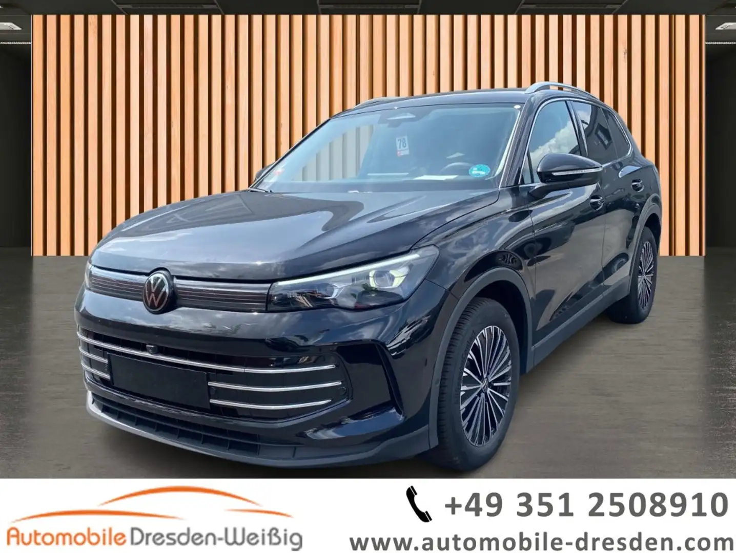 Volkswagen Tiguan 2.0 TDI 110 kW Elegance*Navi*IQ Light Schwarz - 1