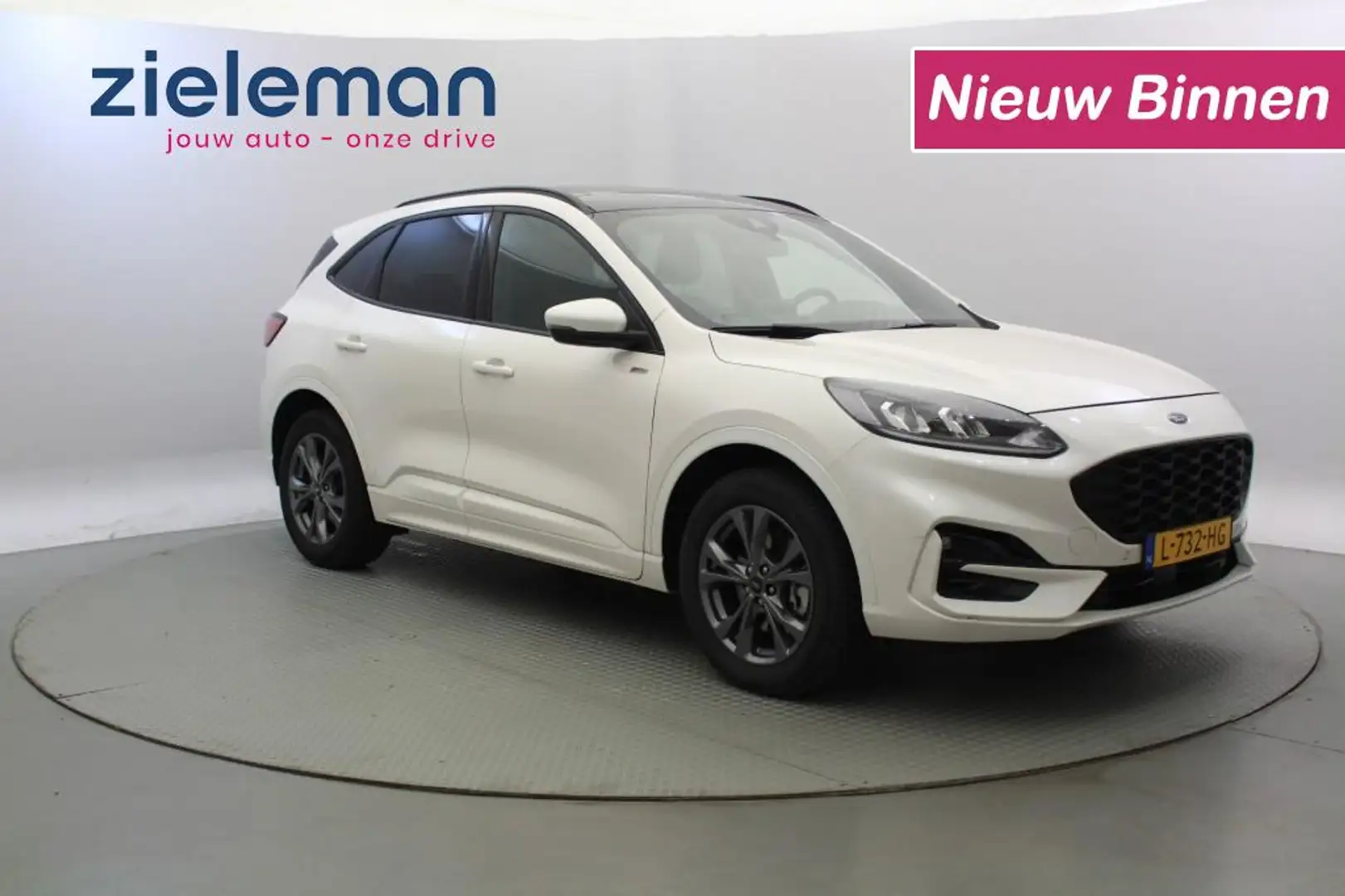 Ford Kuga 2.5 PHEV ST-LINE Automaat - Panorama, Camera, Carp Wit - 1