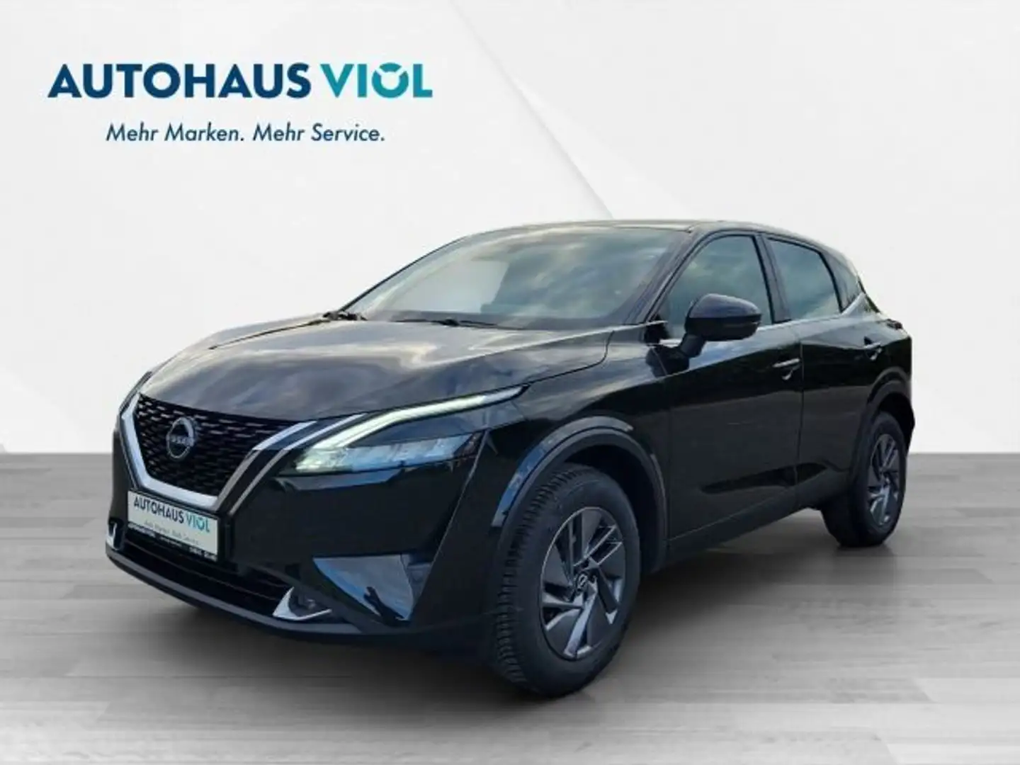 Nissan Qashqai 1.3 DIG-T Acenta -Automatik Schwarz - 1
