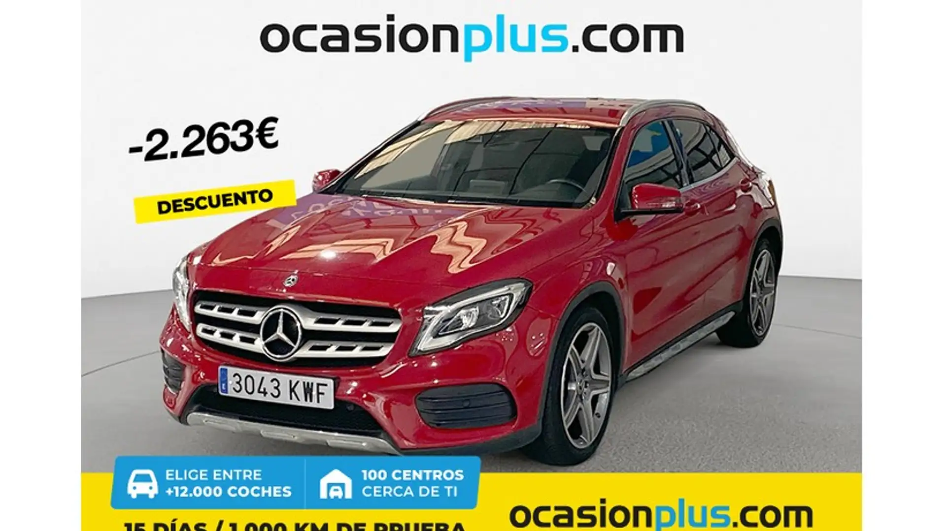 Mercedes-Benz GLA 200 200d 7G-DCT Rojo - 1