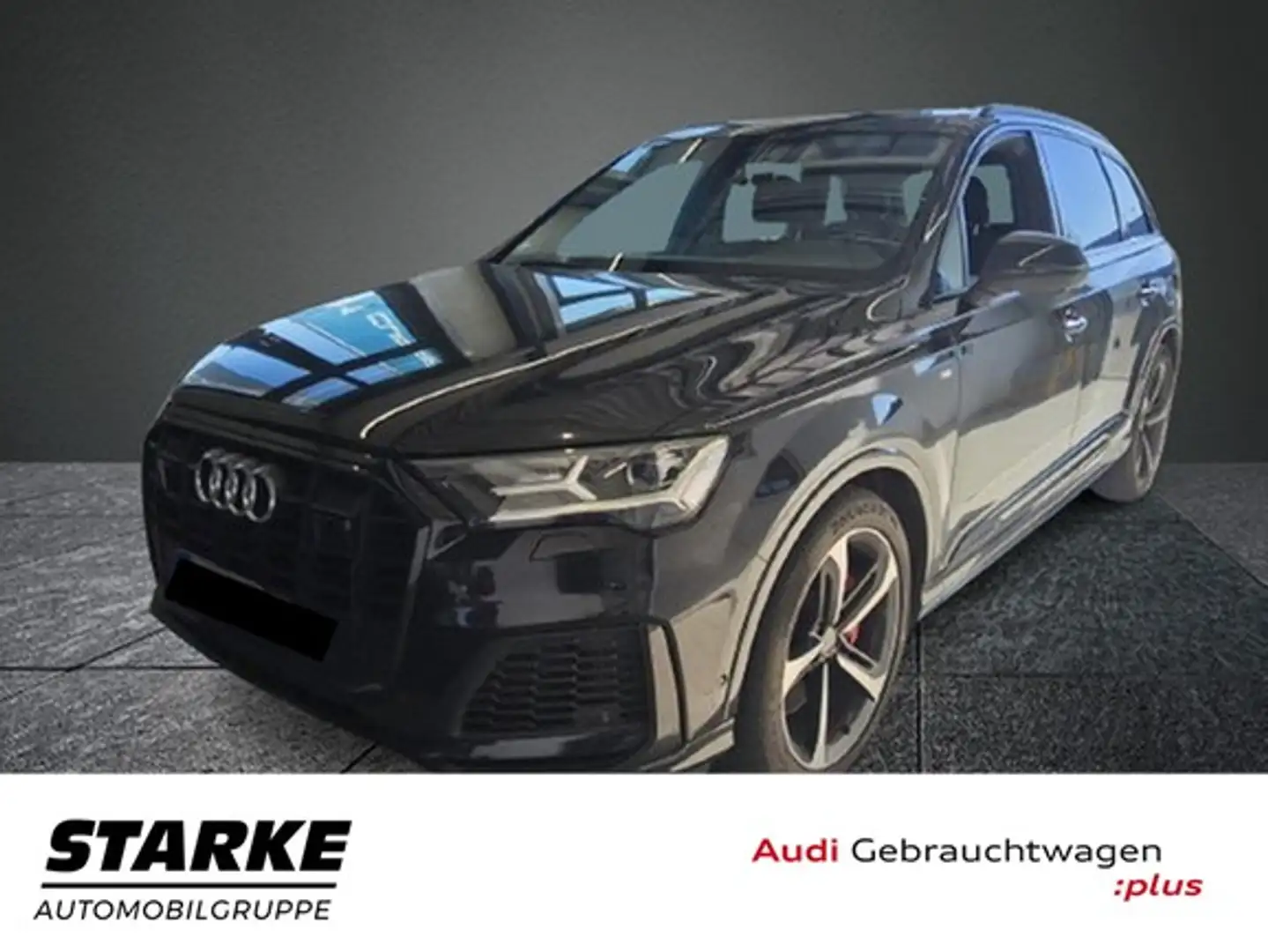 Audi Q7 55 TFSI e tiptronic quattro S line Schwarz - 2