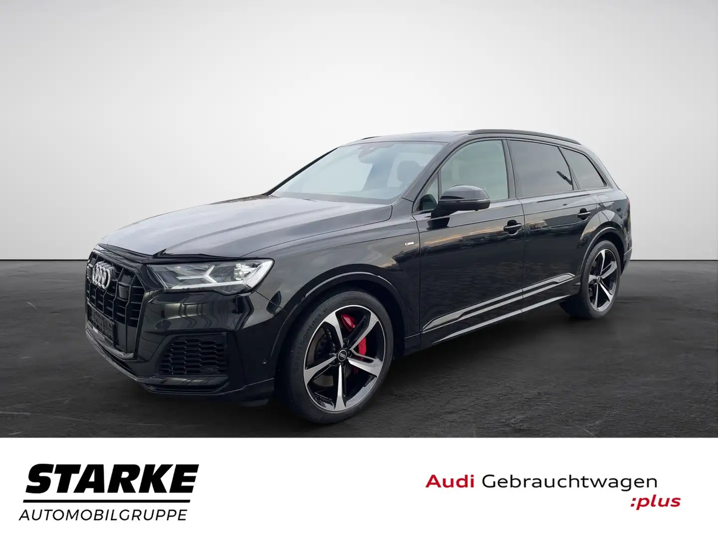 Audi Q7 55 TFSI e tiptronic quattro S line Schwarz - 2