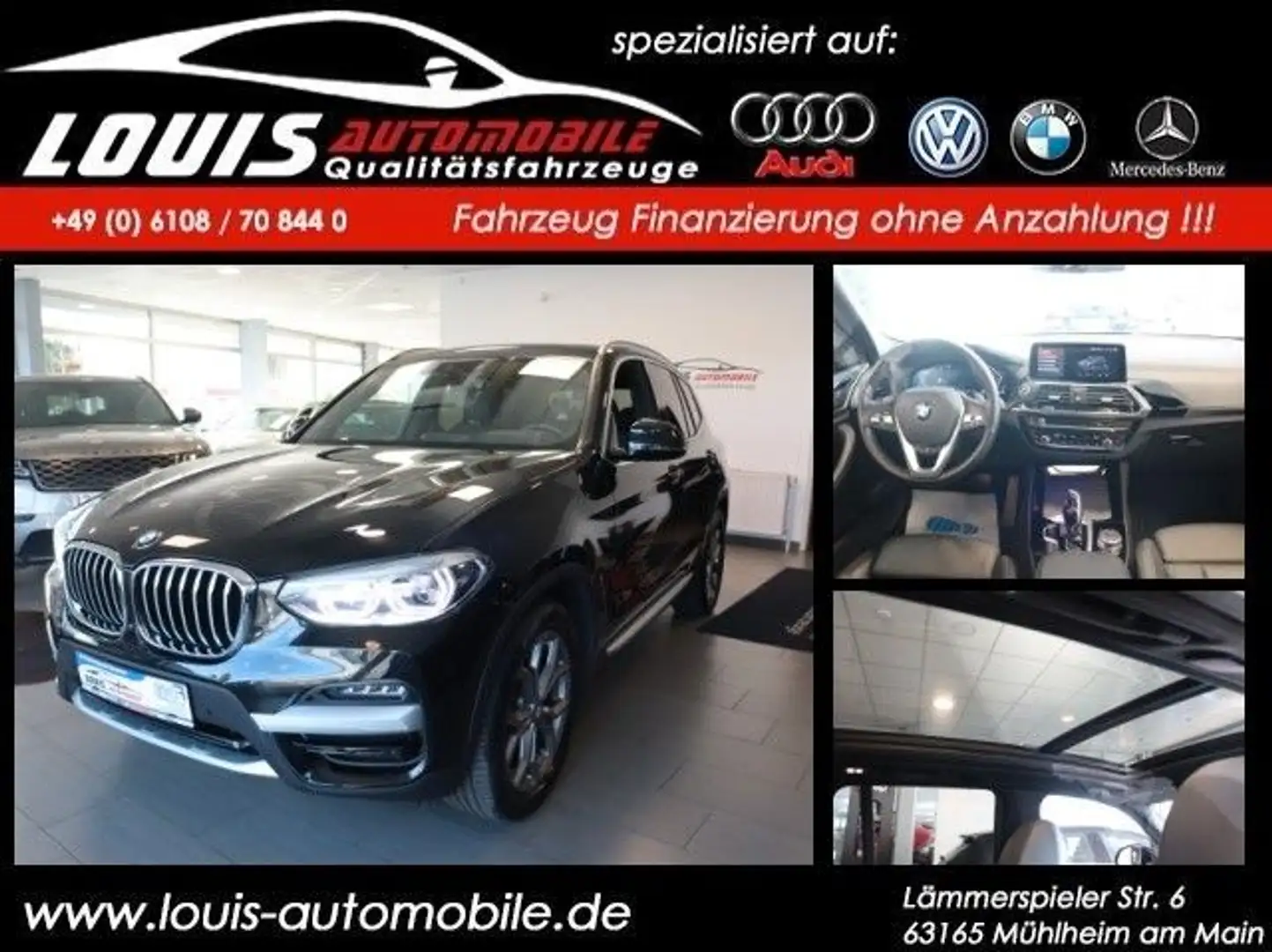 BMW X3 xDrive 20 d xLine W.Charging/Head-Up/Panorama Zwart - 1