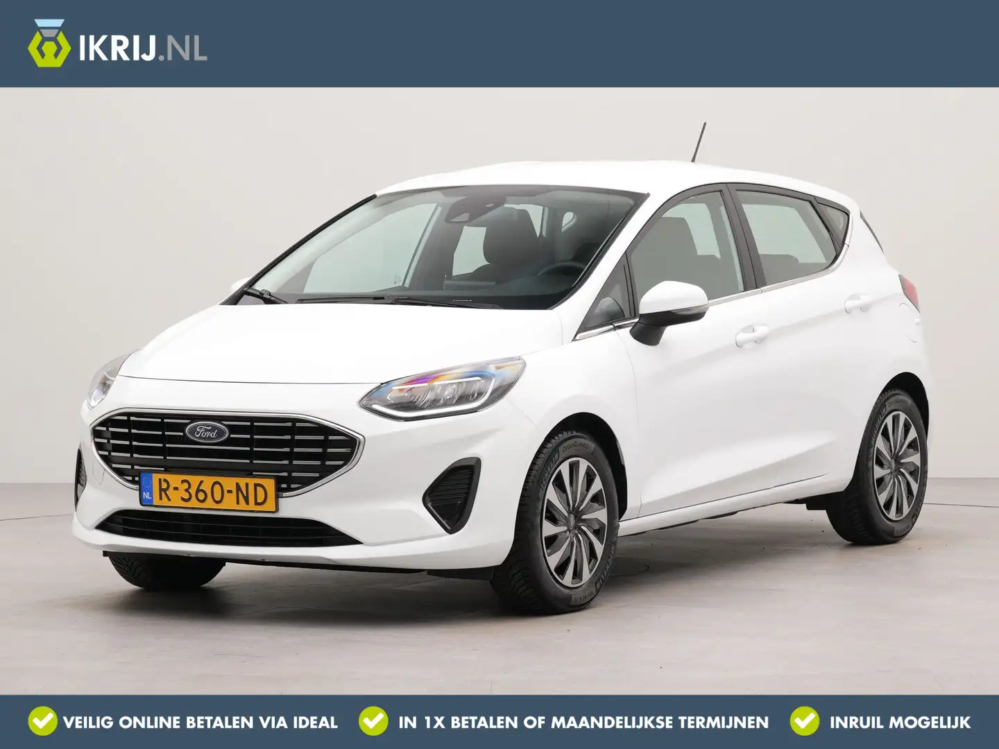 Ford Fiesta 1.0 EcoBoost Hybrid Titanium | Apple Carplay | Spr Weiß - 1