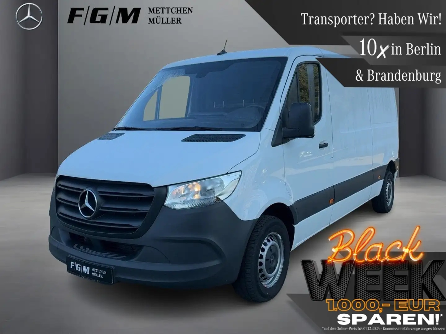 Mercedes-Benz Sprinter III 211 Kasten Rückfahrkamera/AHK Weiß - 1