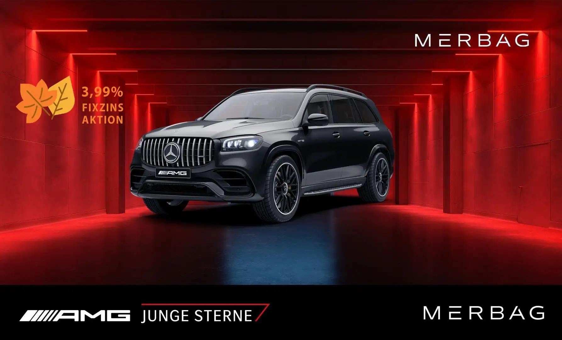 Mercedes-Benz GLS 63 AMG 4MATIC+ Schwarz - 1