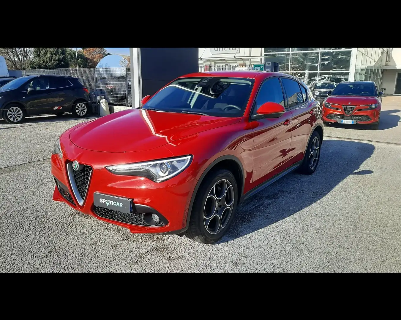 Alfa Romeo Stelvio 2.2 Turbodiesel 190 CV AT8 Q4 Executive Rouge - 1