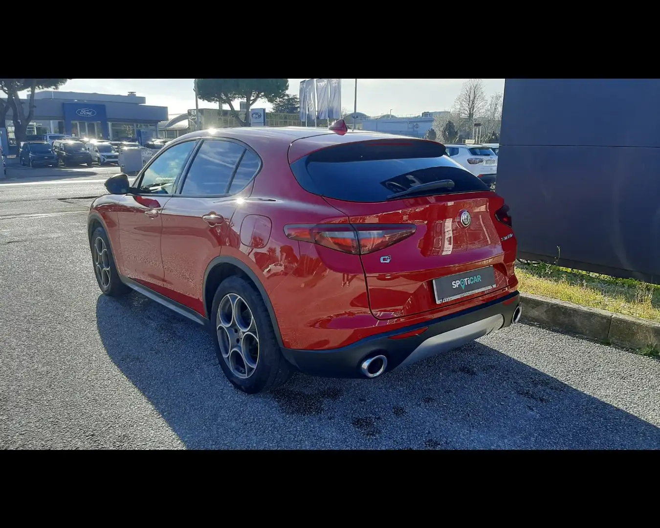 Alfa Romeo Stelvio 2.2 Turbodiesel 190 CV AT8 Q4 Executive Rouge - 2