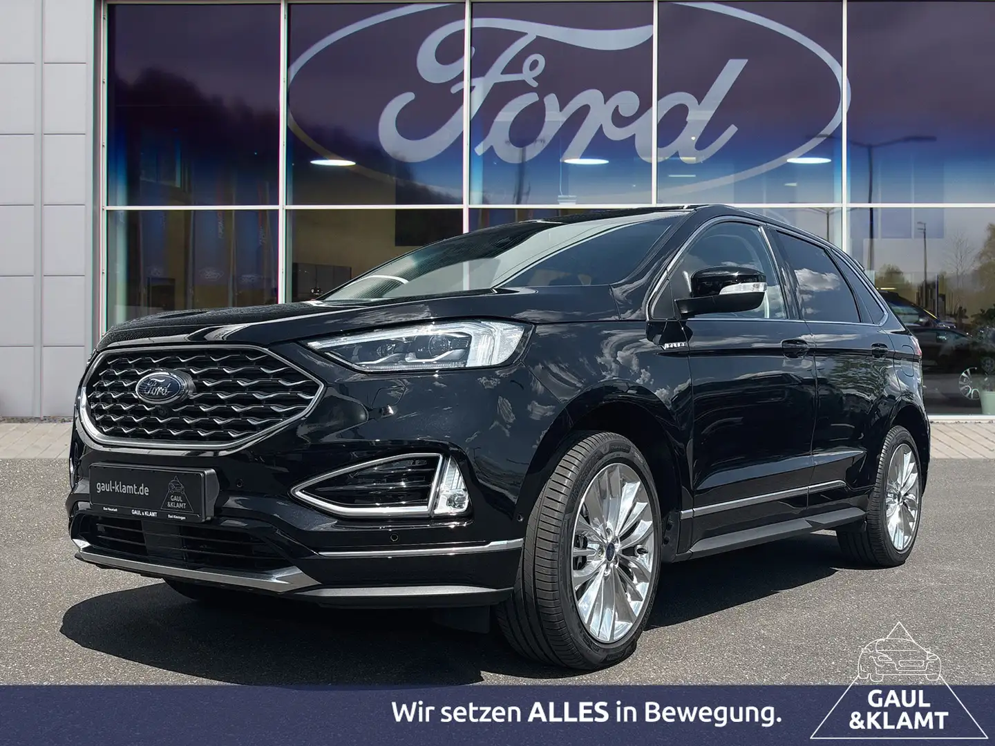 Ford Edge 2.0 TDCI Vignale 4x4 #20Zoll #B&O  #Keyless Go Schwarz - 1