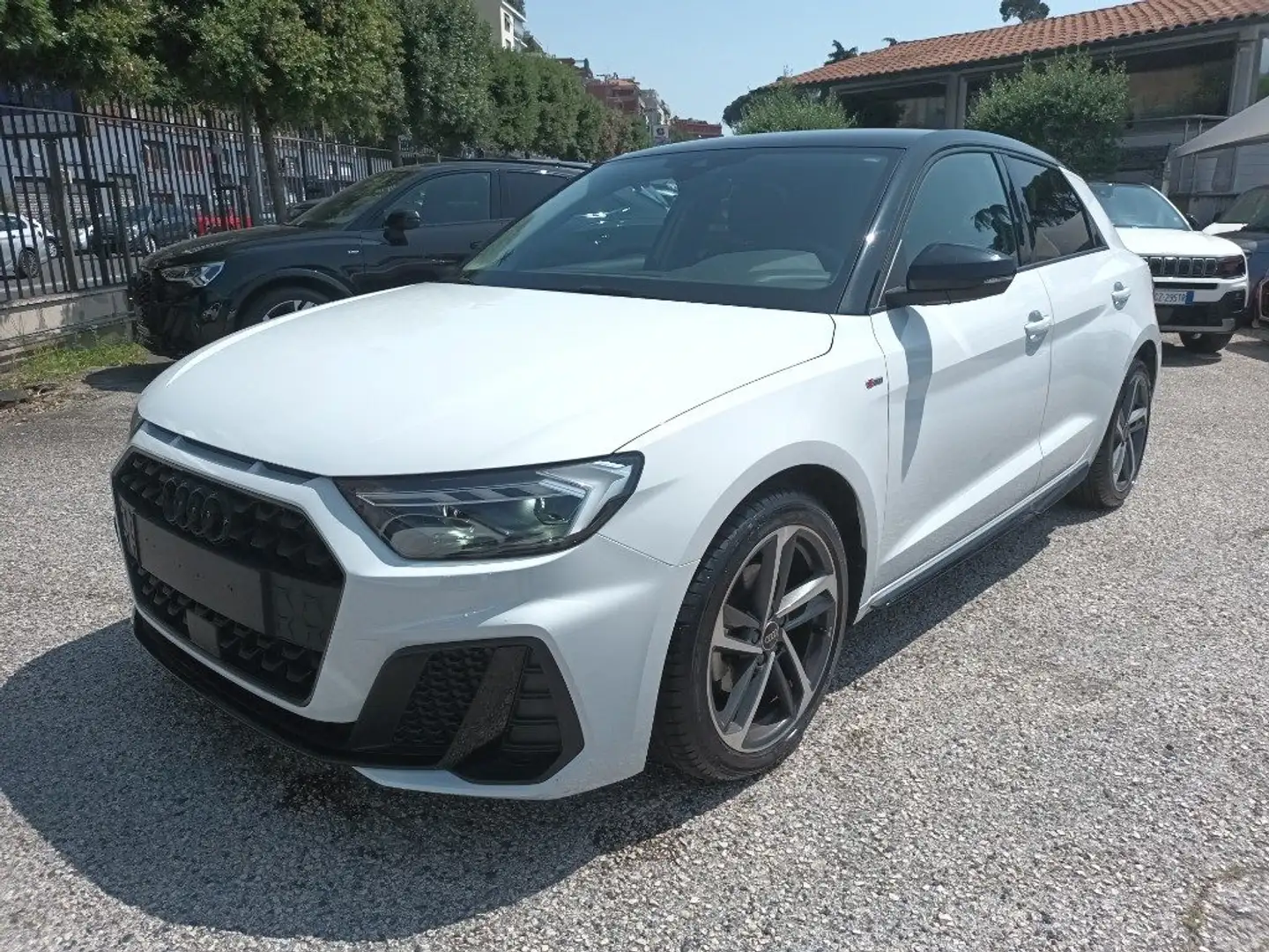 Audi A1 SPB 30 TFSI BLACK-LINE 116CV CARPLAY LED"17 Bianco - 2