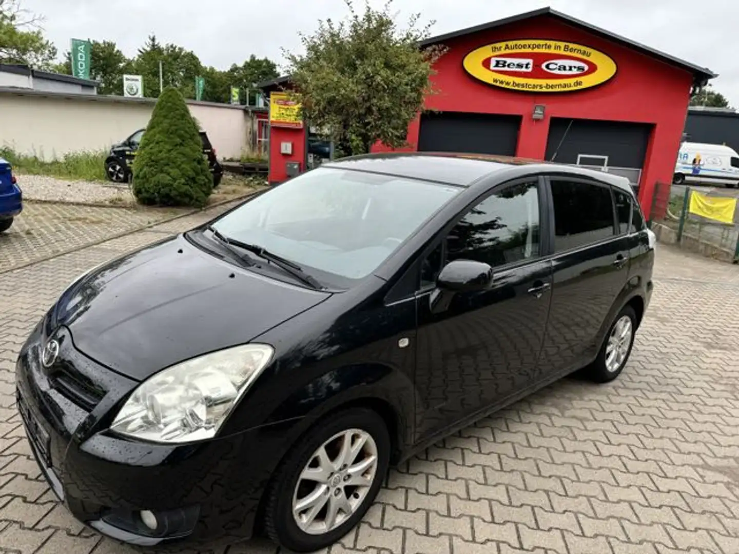 Toyota Corolla Verso 1,8 Team 7-SITZER Tempomat PDC Team ASC + Zwart - 1