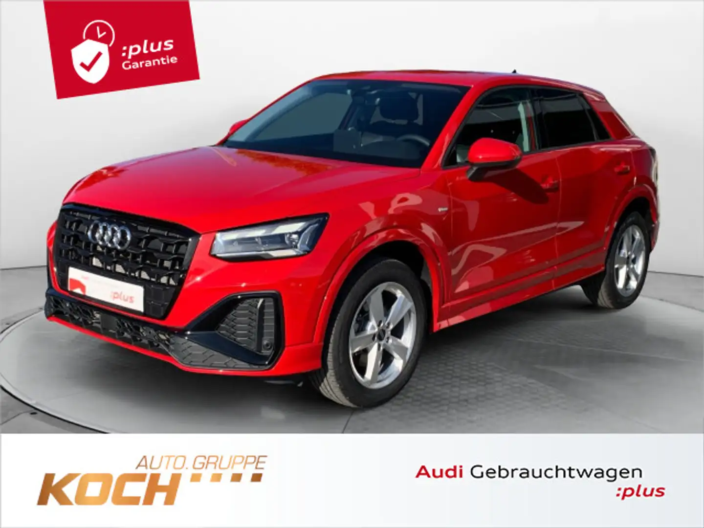 Audi Q2 35 TDI S-Tronic S-Line, EA8, Sportsitze, Smar Rot - 1
