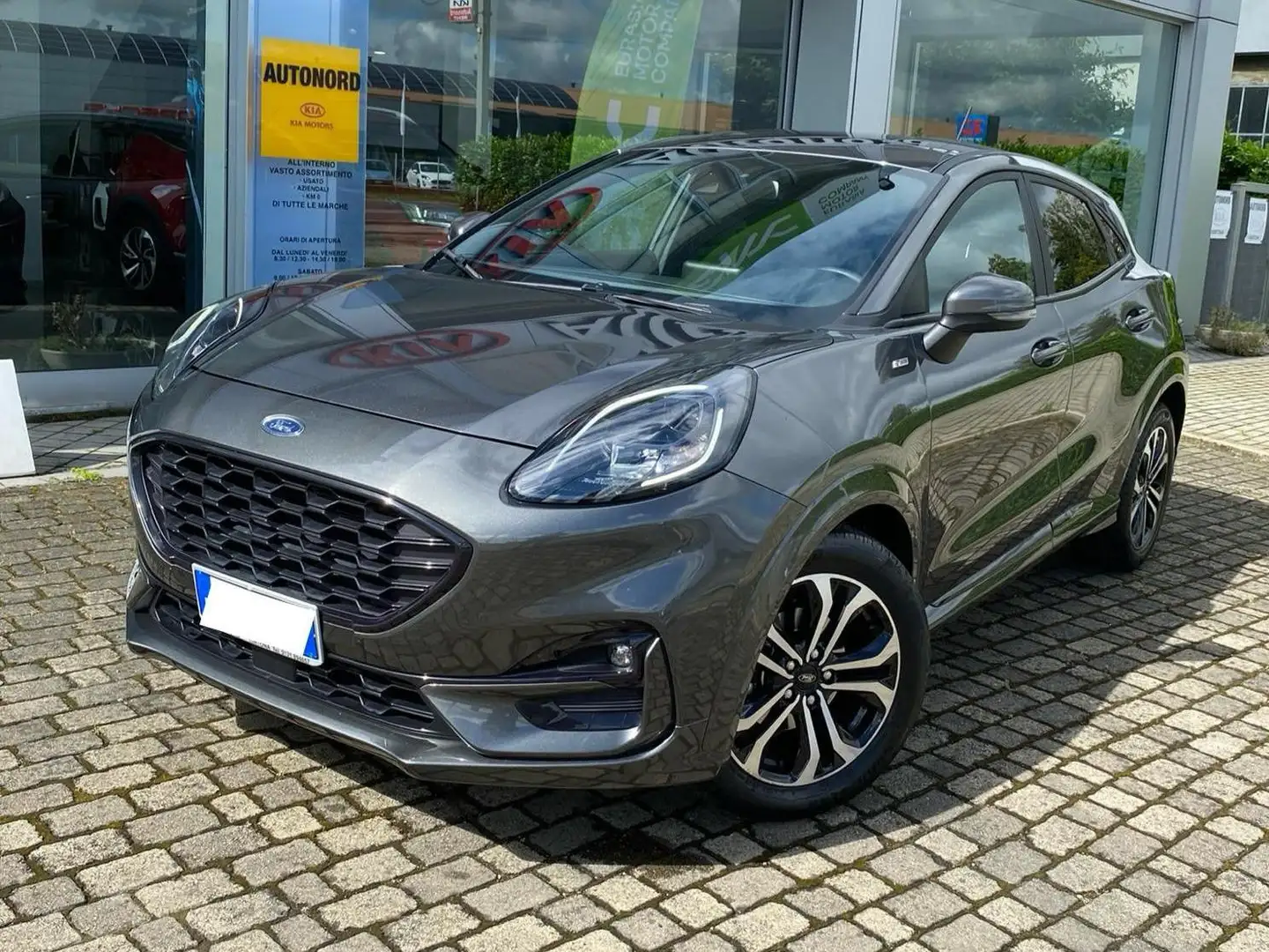 Ford Puma Puma 1.0 ecoboost h ST-Line s Grijs - 1